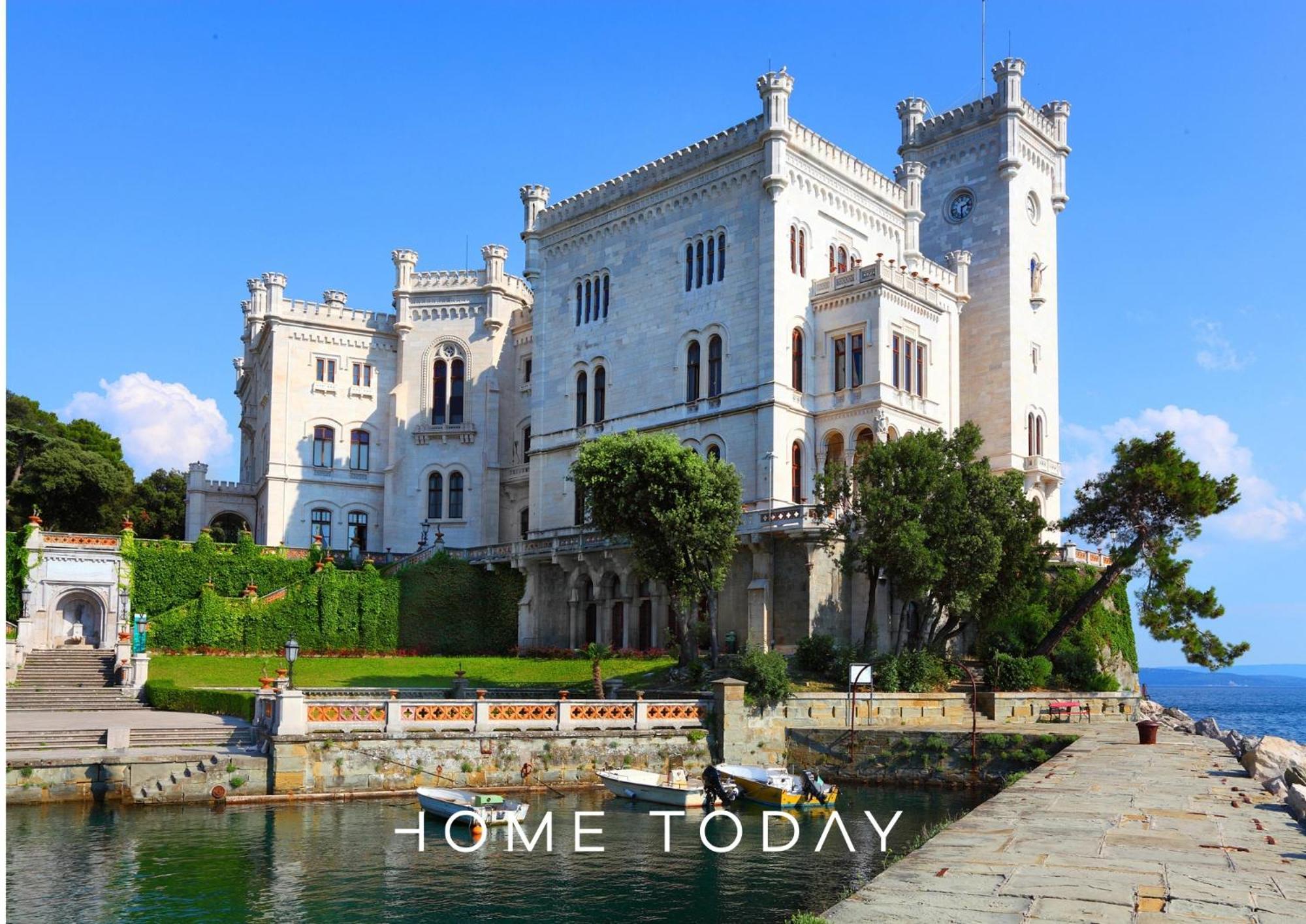 Appartamento Ht - Loft Al Castello Di Miramare Con Vista Grignano  Esterno foto